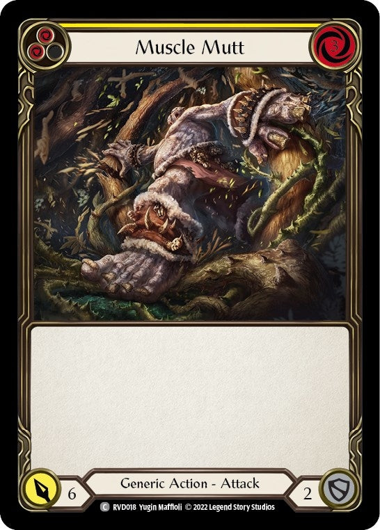 Muscle Mutt (18) [RVD/DVR] - Flesh and Blood TCG Single