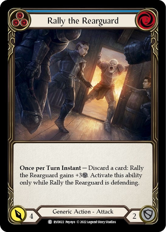 Rally the Rearguard (22) [RVD/DVR] - Flesh and Blood TCG Single