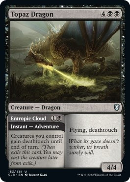 Topaz Dragon (153) [CLB] - MTG Single