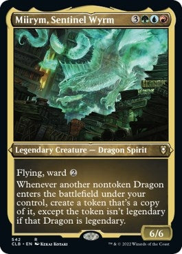 Miirym Sentinel Wyrm (Foil Etched) (542) [CLB] - MTG Single