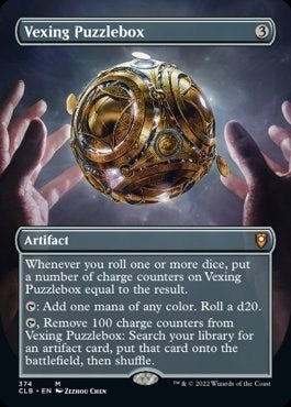 Vexing Puzzlebox (Borderless) (374) [CLB] - MTG Single