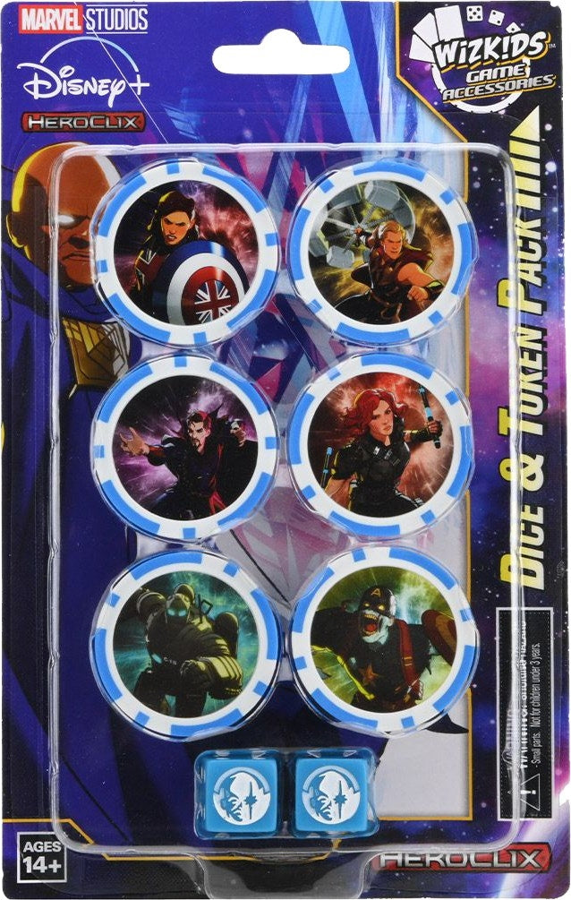 Marvel Studios Disney Plus Dice and Token Pack [MSD + ] - Heroclix Sealed
