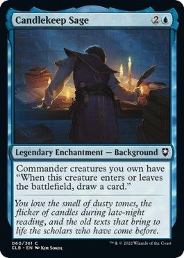 Candlekeep Sage (60) [CLB] - MTG Single