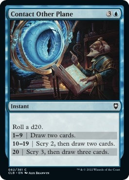 Contact Other Plane (62) [CLB] - MTG Single