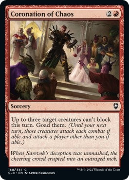 Coronation of Chaos (168) [CLB] - MTG Single
