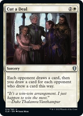 Cut a Deal (14) [CLB] - MTG Single