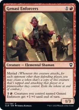 Genasi Enforcers (177) [CLB] - MTG Single