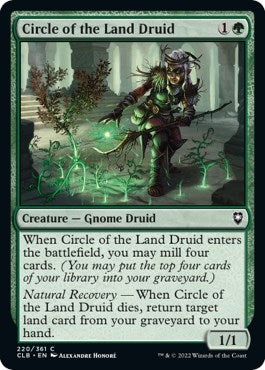Circle of the Land Druid (220) [CLB] - MTG Single