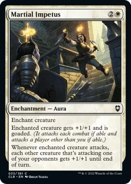 Martial Impetus (33) [CLB] - MTG Single