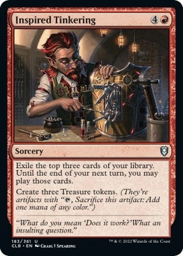 Inspired Tinkering (183) [CLB] - MTG Single