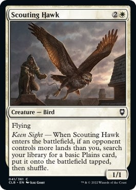 Scouting Hawk (41) [CLB] - MTG Single