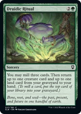 Druidic Ritual (227) [CLB] - MTG Single