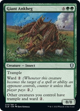 Giant Ankheg (233) [CLB] - MTG Single