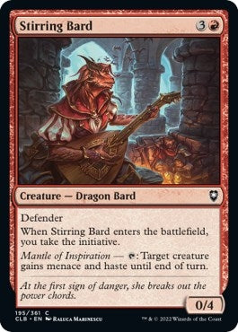 Stirring Bard (195) [CLB] - MTG Single
