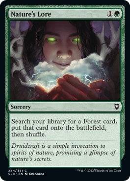 Nature’s Lore (244) [CLB] - MTG Single