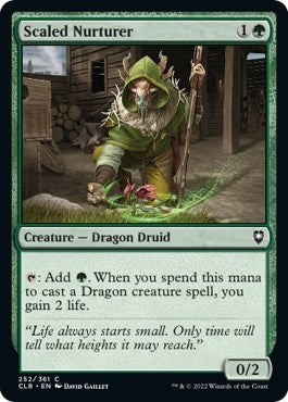 Scaled Nurturer (252) [CLB] - MTG Single