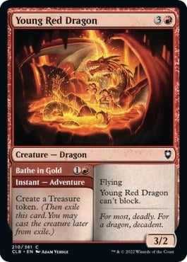 Young Red Dragon (210) [CLB] - MTG Single