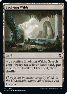 Evolving Wilds (352) [CLB] - MTG Single