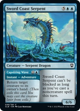 Sword Coast Serpent (99) [CLB] - MTG Single