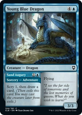 Young Blue Dragon (106) [CLB] - MTG Single