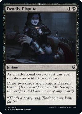 Deadly Dispute (124) [CLB] - MTG Single