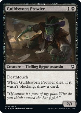 Guildsworn Prowler (130) [CLB] - MTG Single