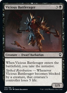 Vicious Battlerager (155) [CLB] - MTG Single