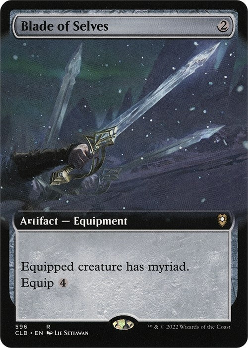Blade of Selves (Extended Art) (596) [CLB] - MTG Single