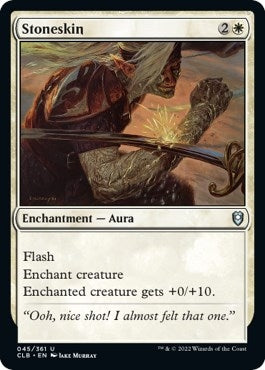 Stoneskin (45) [CLB] - MTG Single