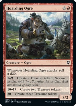 Hoarding Ogre (181) [CLB] - MTG Single