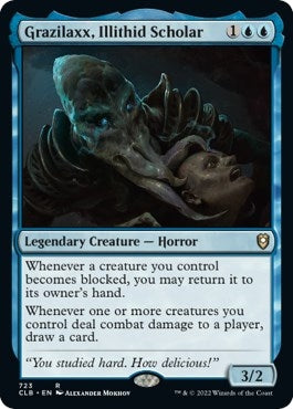 Grazilaxx Illithid Scholar (723) [CLB] - MTG Single