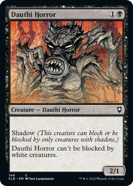 Dauthi Horror (748) [CLB] - MTG Single