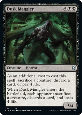 Dusk Mangler (751) [CLB] - MTG Single