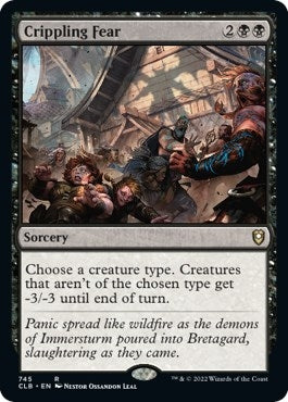 Crippling Fear (745) [CLB] - MTG Single
