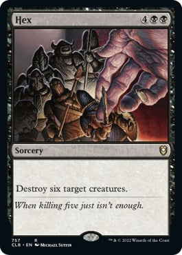 Hex (757) [CLB] - MTG Single