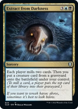 Extract from Darkness (844) [CLB] - MTG Single