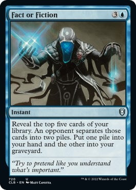 Fact or Fiction (720) [CLB] - MTG Single