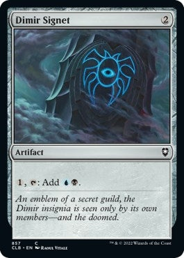 Dimir Signet (857) [CLB] - MTG Single