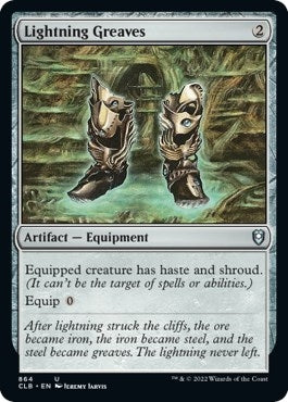 Lightning Greaves (864) [CLB] - MTG Single