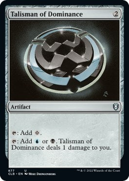 Talisman of Dominance (877) [CLB] - MTG Single