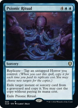 Psionic Ritual (668) [CLB] - MTG Single