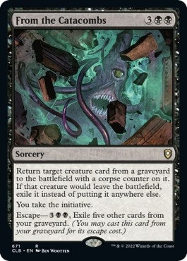 From the Catacombs (671) [CLB] - MTG Single