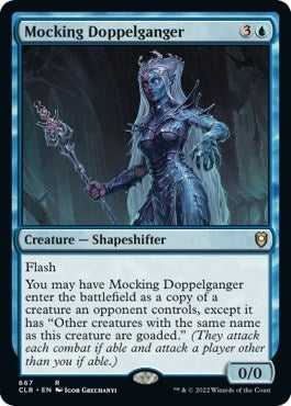 Mocking Doppelganger (667) [CLB] - MTG Single