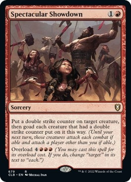 Spectacular Showdown (679) [CLB] - MTG Single