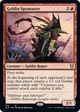 Goblin Spymaster (795) [CLB] - MTG Single