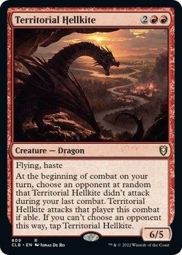 Territorial Hellkite (809) [CLB] - MTG Single