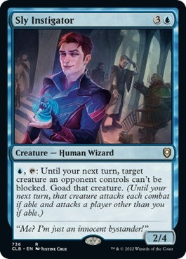 Sly Instigator (736) [CLB] - MTG Single