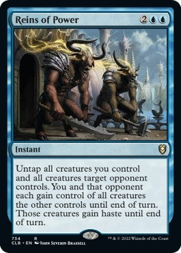 Reins of Power (734) [CLB] - MTG Single