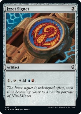 Izzet Signet (863) [CLB] - MTG Single