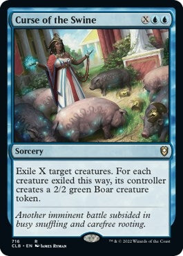 Curse of the Swine (716) [CLB] - MTG Single
